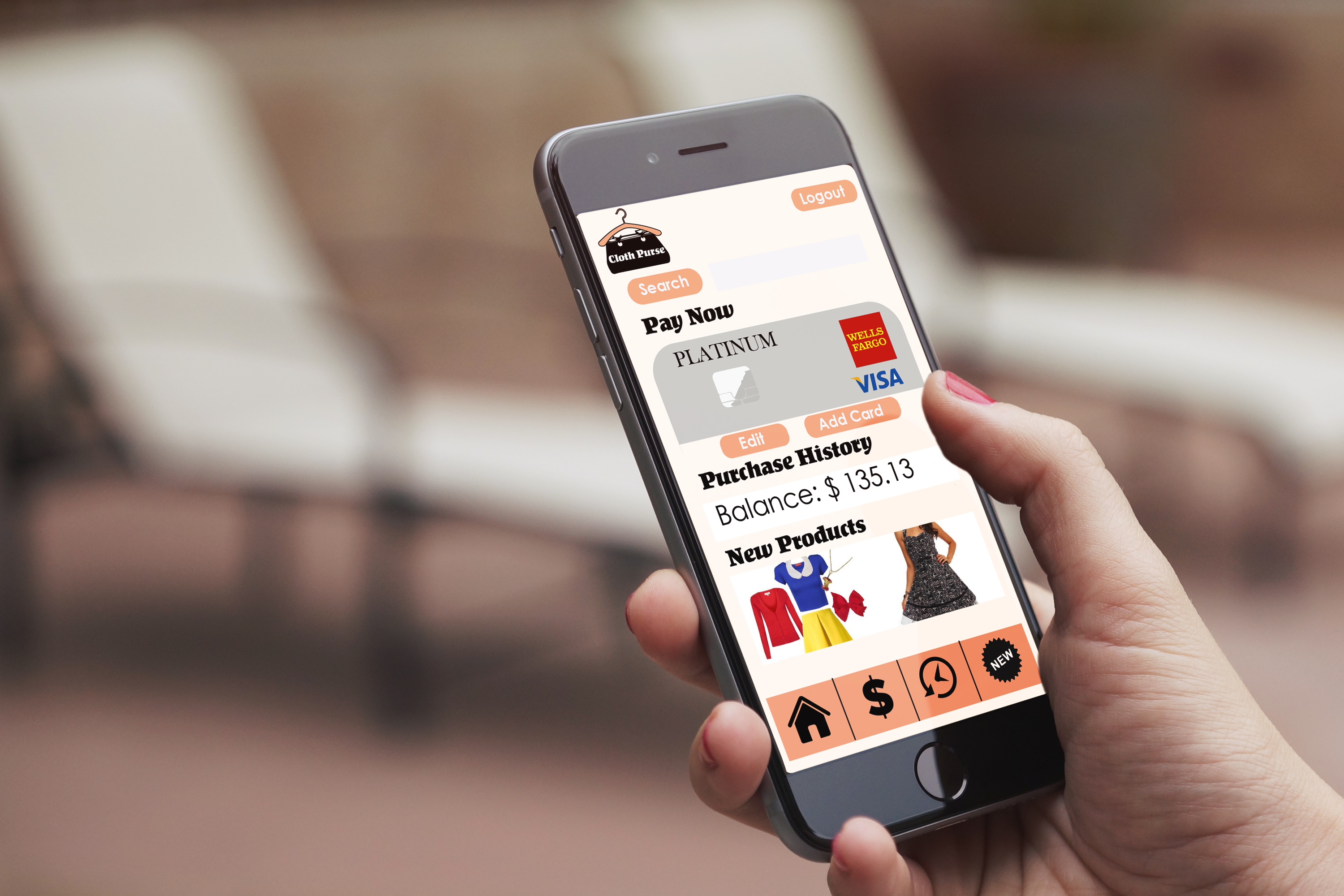 Mobile app Mockup